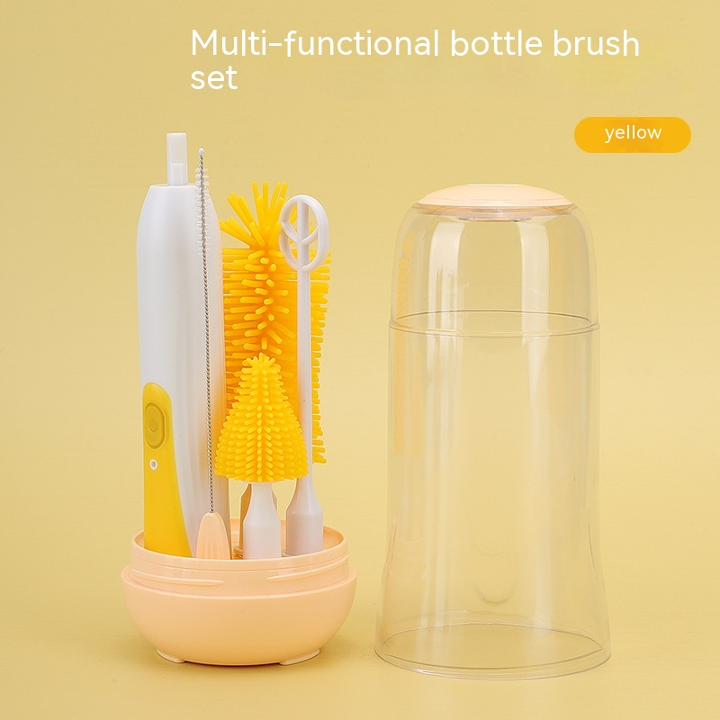 Electric Baby Bottle Brush Set