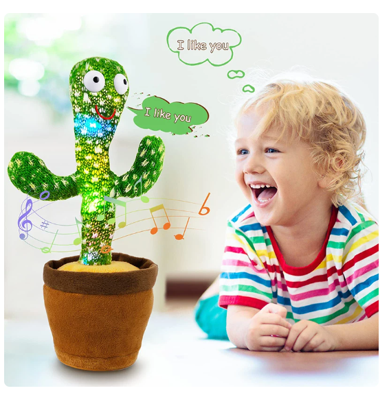 BabySnug™ Interactive Dancing & Talking Cactus Toy - BabySnug