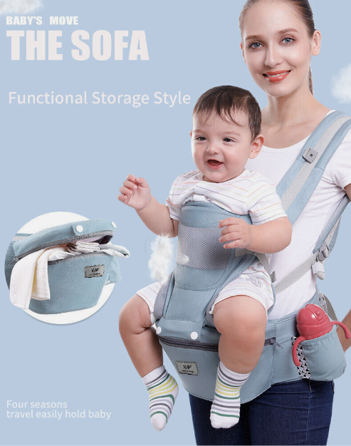 4 in 1 Newborn Baby Carrier Backpack