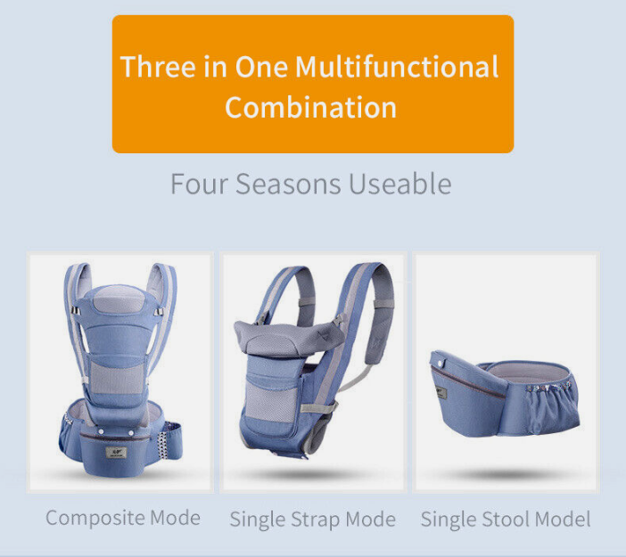 BabySnug™ 4-in-1 Newborn Baby Carrier Backpack - BabySnug