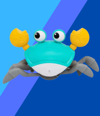 BabySnug™ Interactive Crab Toy