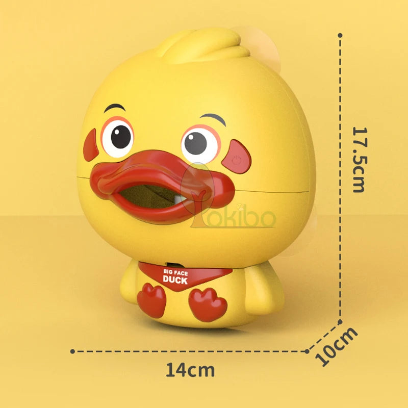 Bubble Duck Baby Bath Toy